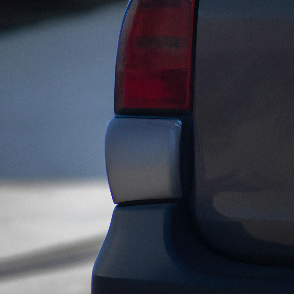 ¿Cómo se le llama a la parte de atrás de un carro?